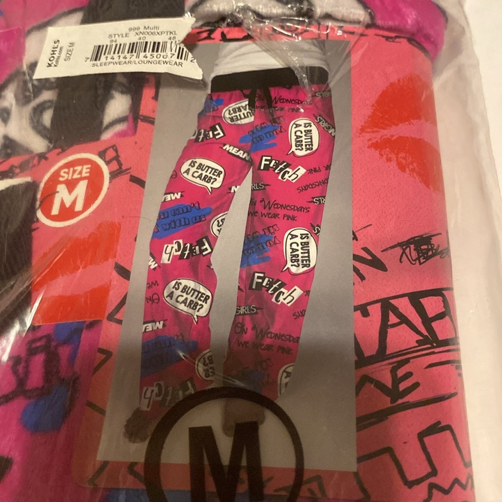 NIP Mean Girls Pajama Pant Medium - Picture 2 of 4